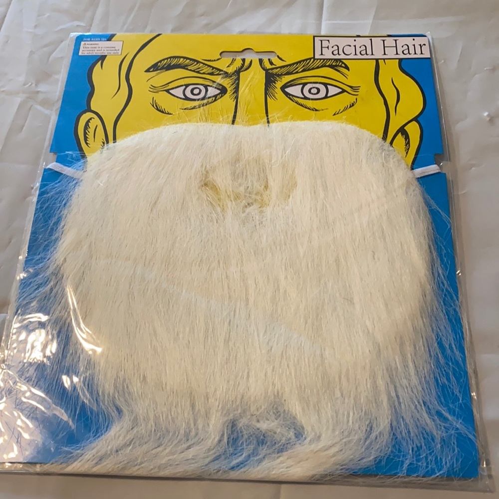 New costume facial hair